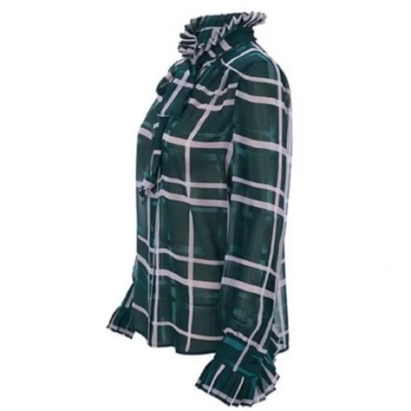 Cabi 3948 Cake Ruffle Blouse Medium NWT - Picture 3 of 11